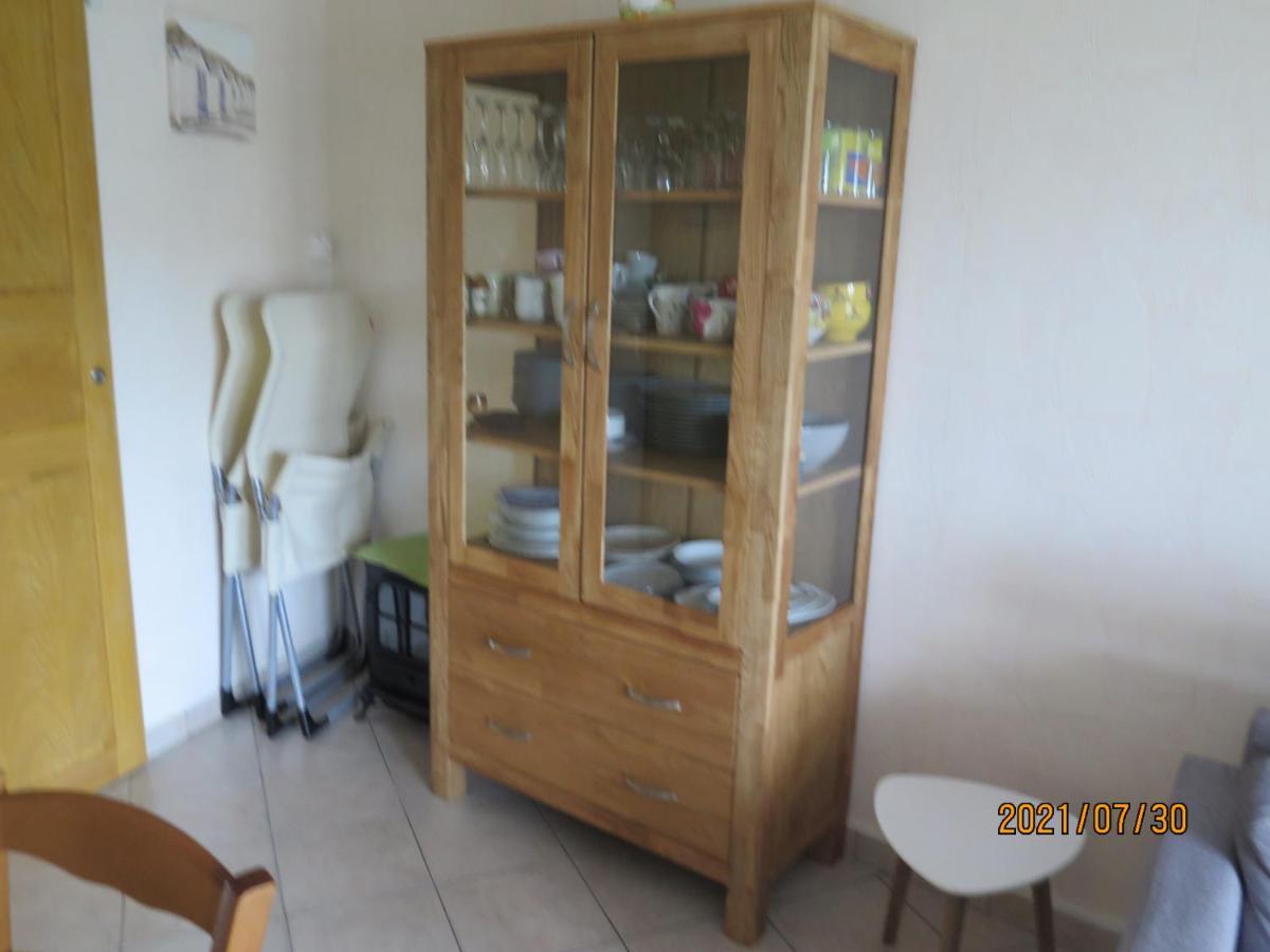 T3 avec balcon plein sud en bord de mer – 50 ml .2 chambres tout confort, équipé de chauffage électrique pour période hivernale, Camiers Exterior foto