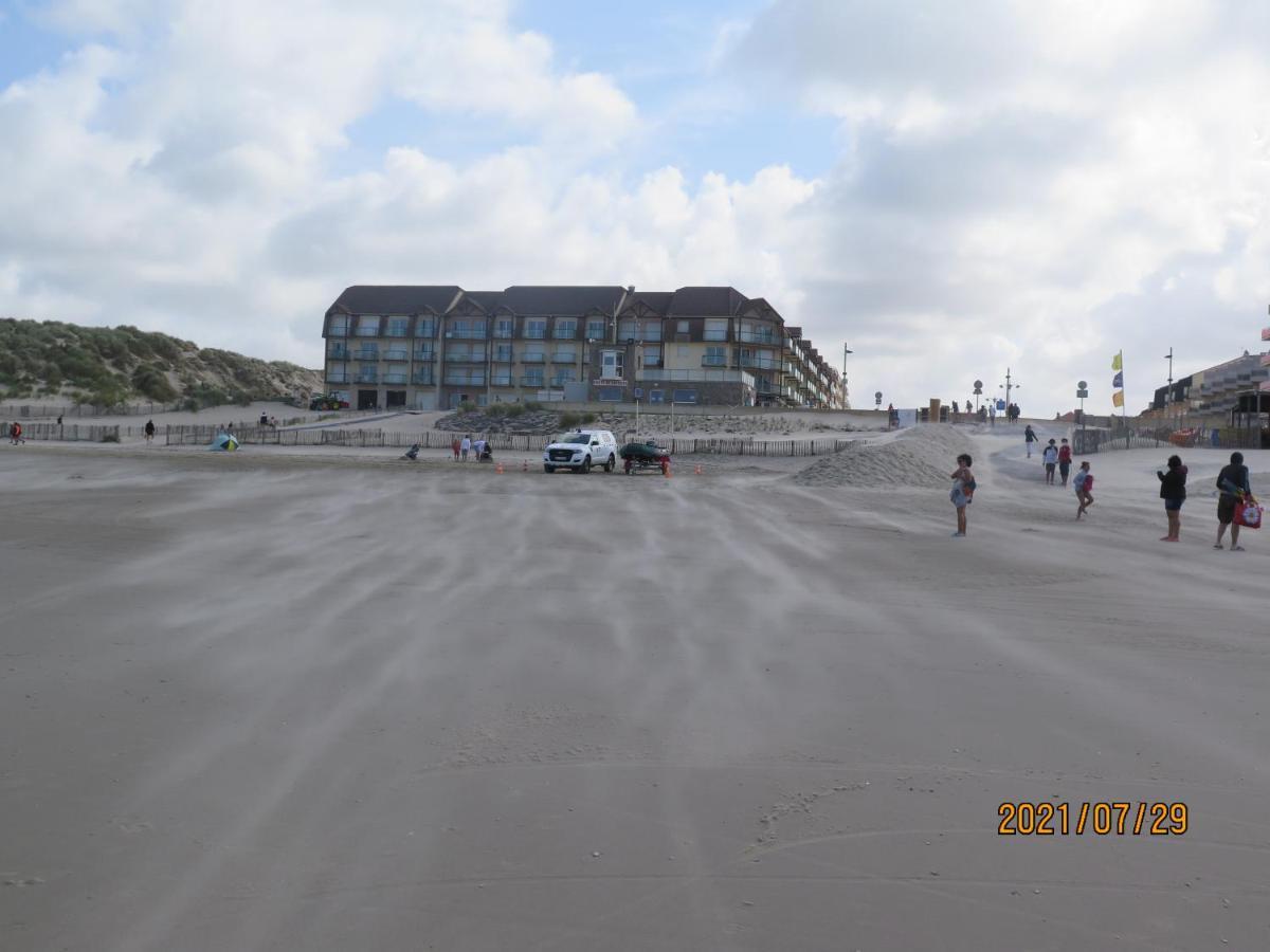 T3 avec balcon plein sud en bord de mer – 50 ml .2 chambres tout confort, équipé de chauffage électrique pour période hivernale, Camiers Exterior foto