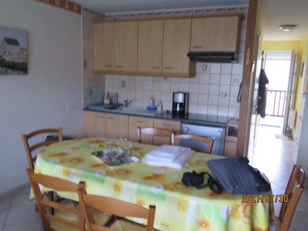 T3 avec balcon plein sud en bord de mer – 50 ml .2 chambres tout confort, équipé de chauffage électrique pour période hivernale, Camiers Exterior foto
