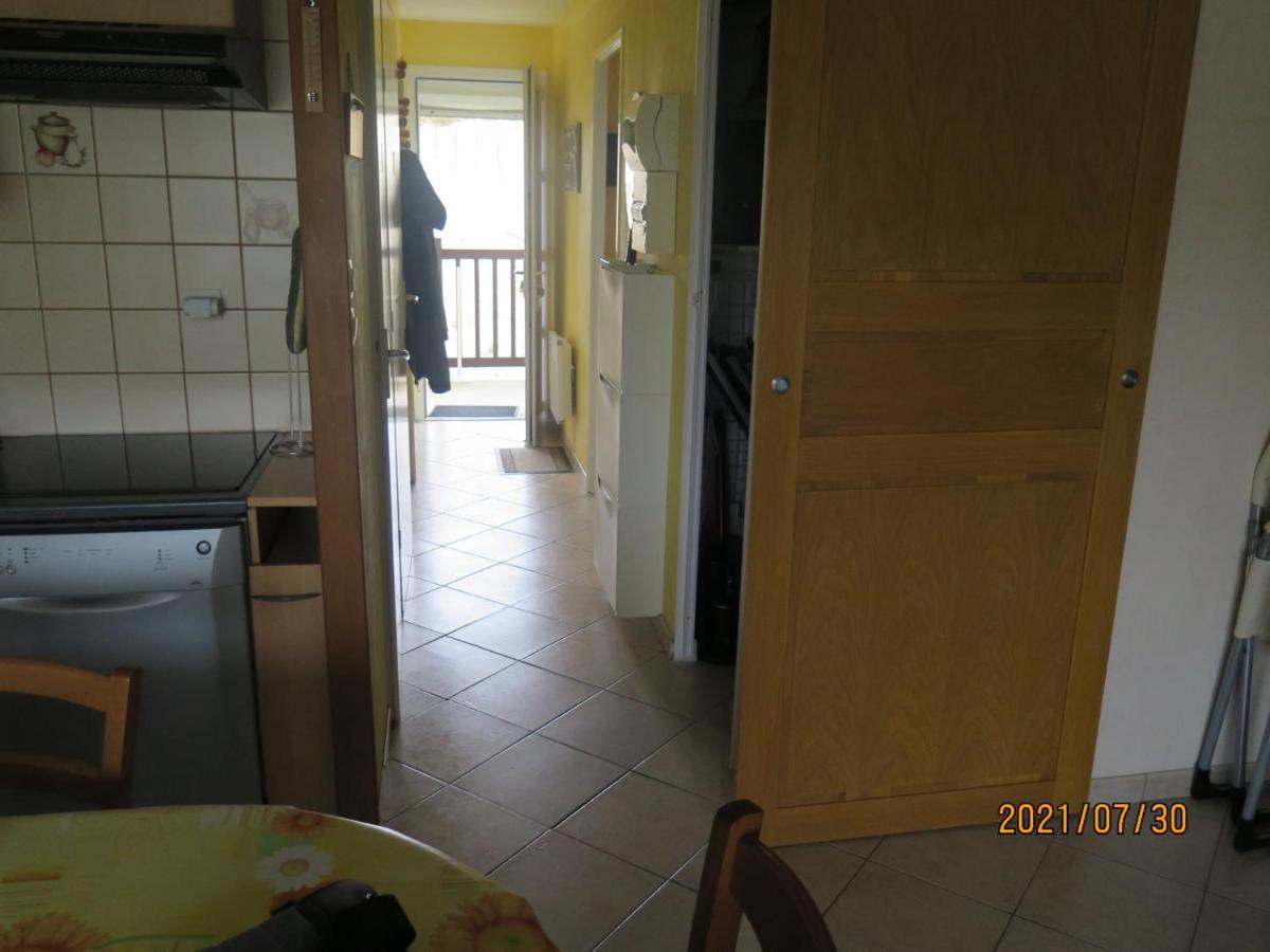 T3 avec balcon plein sud en bord de mer – 50 ml .2 chambres tout confort, équipé de chauffage électrique pour période hivernale, Camiers Exterior foto